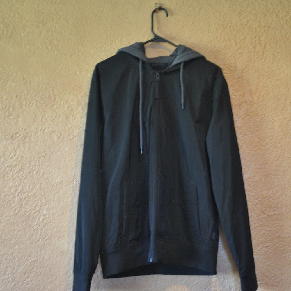 Hollister Black Rain Jacket